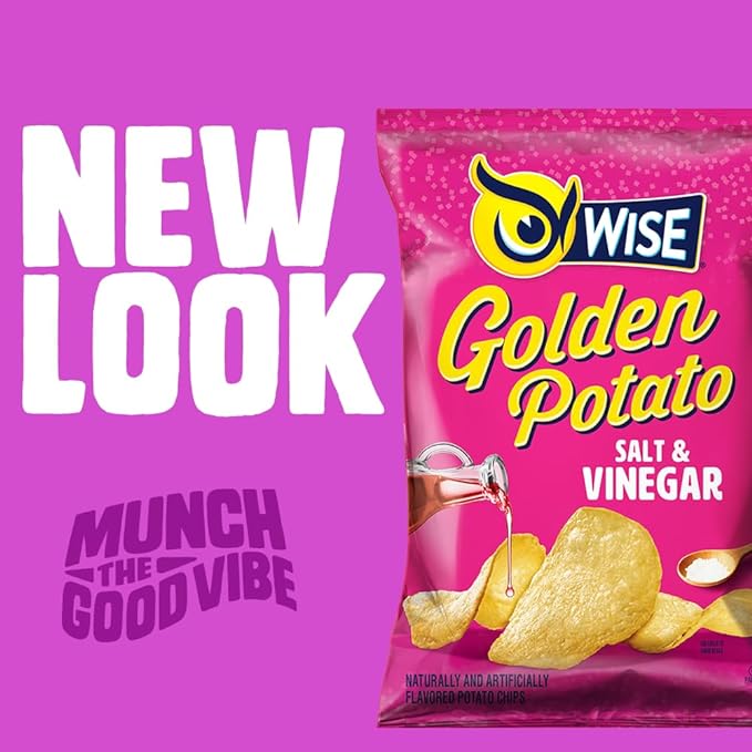 Wise Salt & Vinegar Potato Chips