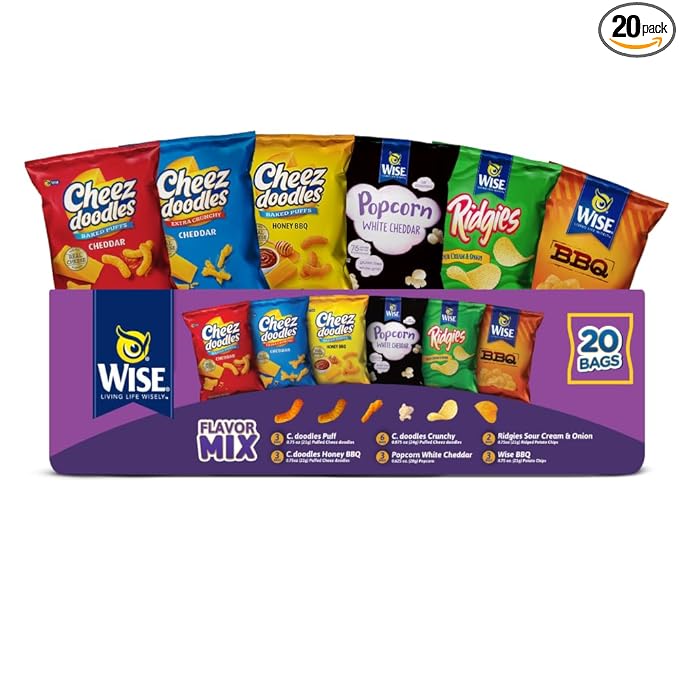 Wise Snacks Flavor Mix Variety Pack