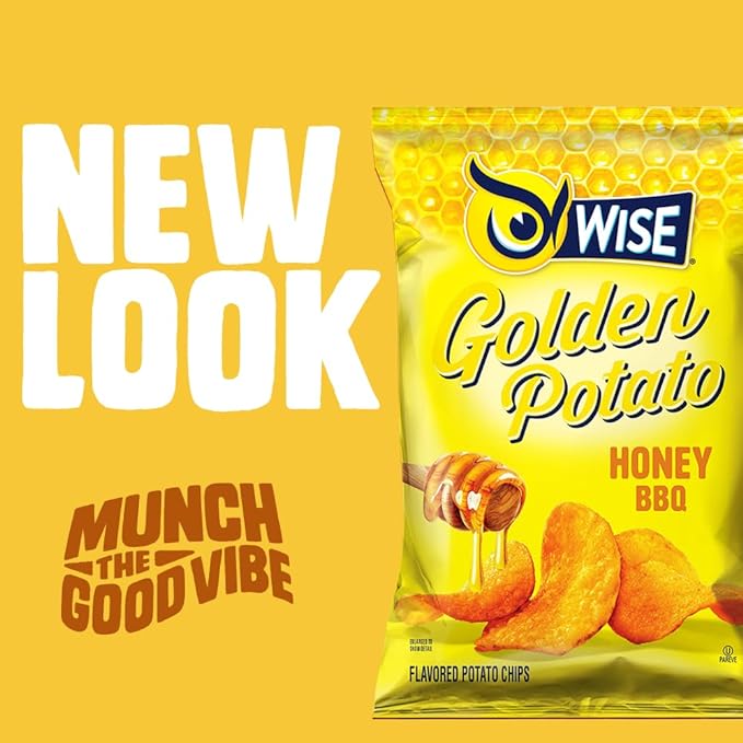 Wise Snacks Honey BBQ Potato Chips Bulk Snack