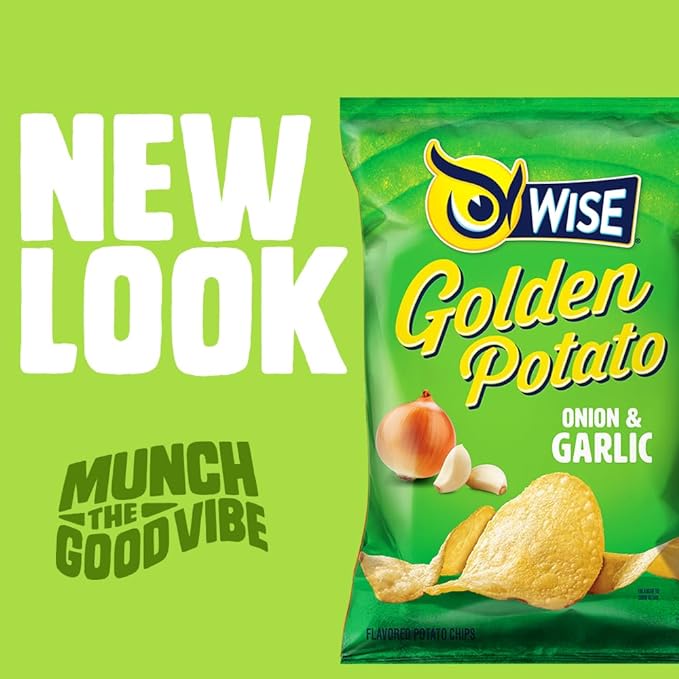 Wise Snacks Onion and Garlic Potato Chips