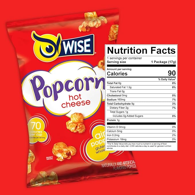 Wise Popcorn Hot Cheese