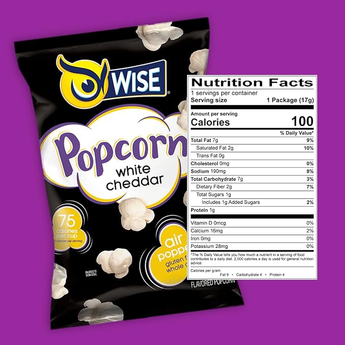 Wise White Cheddar Popcorn