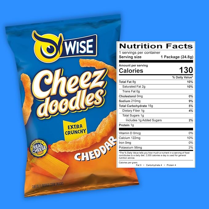 Cheez Doodles Extra Crunchy Cheddar