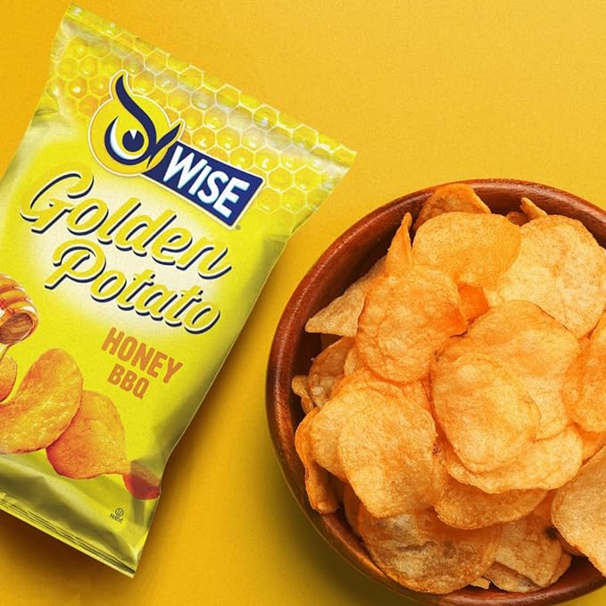 Wise Snacks Honey BBQ Potato Chips Bulk Snack